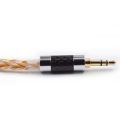 KZ 8 Core Gold Silver Copper Mixed Plated Upgrade Cable Earphones Cable With 3.5mm 0.75mm Pin KZ ZSN PRO ZSX DQ6 ZAX ZS10 PRO. 