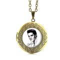 【Aesth Diary Store】TAFREE Vintage Elvis Presley Pendant Rock Jewelry Marilyn Audrey Hepburn N393. 