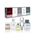 Calvin Klein - 5Pcs Delux Fragnance Travel Collection Miniature for Men. 