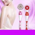 4 In 1 Spin Automatic Water Proof SPA Body Massage Cleaner Shower Body Scrubber Massage Bath Device Machine Relaxation Brush Electric Power Long Handle Easily Reaches Back. 