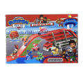 Paw Patrol Truck Vehicle Slide Construction Set with 6 Action Figures - 18 inches. 