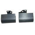 New LCD Hinge Covers   For Dell_Latitude  E5280  5280  L & R Set Part   P/N KF2VJ DP7NK - Silver. 