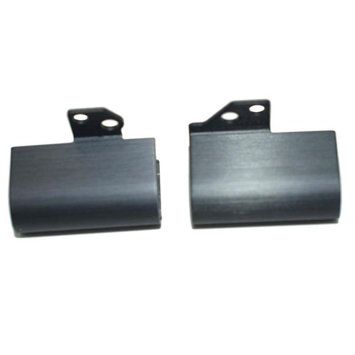 New LCD Hinge Covers   For Dell_Latitude  E5280  5280  L & R Set Part   P/N KF2VJ DP7NK - Silver