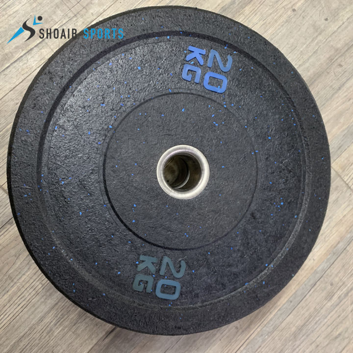 Rubber%20Coated%20Bumper%20Weight%20Plate%20Pair%20-%20Image%202