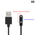 2 pins 4pins Smartwatch Dock Magnetic Charger Adapter USB Charging Cable Cord For Smart Watch Power Charge Wire Accessories Eatop. 