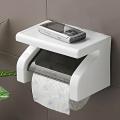 Wall Mounted Plastic Waterproof Toilet  Bathroom Tool Roll Paper Tissue Holder. 