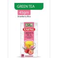 Green Tea Strawberry 45gm (30 Tea Bags). 