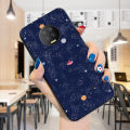 UCUC for Infinix Note 7 / X690 Back Cover Star Space Cover Shockproof Soft Silicone Ultra Thin TPU Phone Case. 
