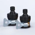 Durable Universal Water Faucet Adapter Plastic Hose Fitting Quick Connect Fitting Tap for Car Washing Garden Irrigation. 