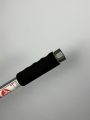 Solar panel cleaning brush 12ft and 5ft with aluminium rod and soft brush with water on/off button. 