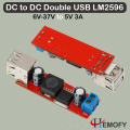LM2596 DC-DC Step Down Double USB Car Charger Module 6–37V to 5V 3A Output | Hemofy |. 