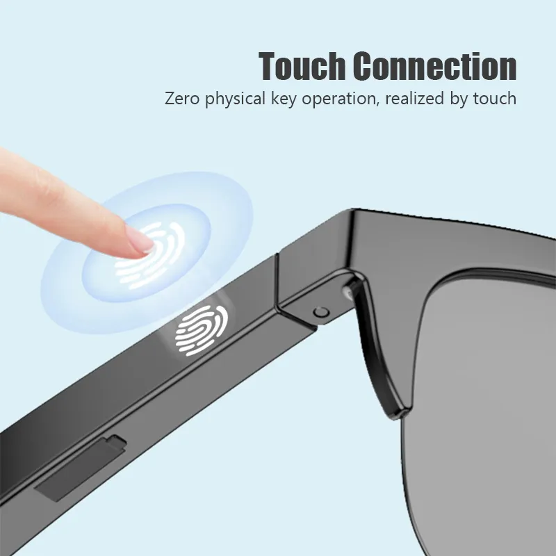 Techvrs® F06 Smart Glasses | Bluetooth Audio Sunglasses | Touch Control  Dual Speakers Painless Design | Daraz.pk
