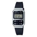 CASIO VINTAGE RETRO STYLE MEN'S WATCH - A100WEF-1ADF. 
