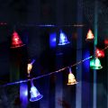 Multi Color Bell Fairy  Light 20 Bell Plug In For  | Birthday, Anniversary, Baby Shower, Indoor & Outdoor Decor |. 