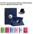 Fire HD 8 / Fire HD 8 Plus (10th Gen 2020) Rotating Case for AMAZON HD8 2020 / 2022. 