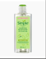 Simple UK Soothing Facial Toner 200ml. 