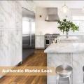 Waterproof Heat Resistant Self Adhesive Anti Oil Kitchen Wallpaper Marble Sheet for Kitchen 60x200cm Wall Paper- Aftab Karachi. 
