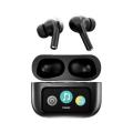 A9 Pro APP ANC/ENC Bluetooth 5.4 Wireless Earbuds – True Wireless Earphones with Display Touch Control, Zwsvibe App Support, High-Fidelity Stereo Sound, Deep Bass & Clear Calls, USB-C & Wireless Charging, Black Color for Mobile, Tablet, Laptop, PC, Travel. 