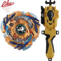 【linfang store】（NEW）Green Cat Beyblade Burst Starter Drain Fafnir B79 Launcher Handle Set. 