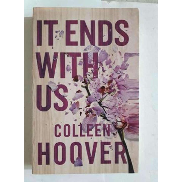 It Ends With Us Novel By Colleen Hoover English Novel - KC