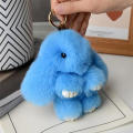 Bunny Plush Toy Rabbit Keyring Fluffy Keychain   Pendant Bag Charm. 