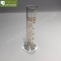 50ml Graduated Cylinder, Borosilicate 3.3 Glass, Single Metric Scale, IwakiPyrex. 