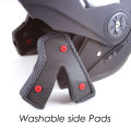 Scorpion Matt Black Flip up Korean Helmet for Racing. 