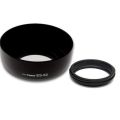 ES-62 Lens Hood Replacement for Canon EF 50mm f/1.8 II (w/ hood adapter 62). 