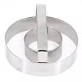 Donuts Cutter - Silver 11 x 11 Cm. 