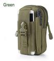 Nylon Mini Tacticall Accessories Bag - Green. 