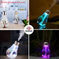 LED Lamp Air Water Mist Humidifier Bulb Air Freshener Beautiful Mini Lam Style Night Light Humidifier Bulb KN-33. 