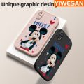 YIWESAN For VIVO Y97 Case Fashion Cartoon Mickey New Design Leather Soft Back Cover Camera Thin Protection Cases Shockproof Casing. 
