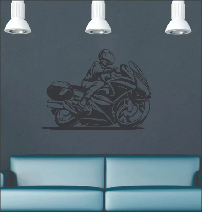 Police%20Motor%20cycle,Heavy%20Bike%20motorcycle%20vinyl%20wall%20sticker%20Motorcycles%20Wall%20decor%20sport%20boys%20room%20by%20elegant%20decor%20#4744%20-%20Image%203