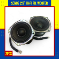 Speakers Full Range 2Pcs by SONOS USA, Crystal Clear Sound, Great for DIY Audio Projects. 