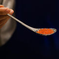 Small Perforated Spoon Premium Slotted Spoon for Effortless Cooking Heat Resistant Food Grade Stylish Kitchen Tool Ideal for Filtering Serving Straining Must-have Kitchen Accessory. 