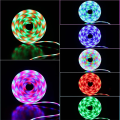 RGB Neon LED Strip Light Kit with Remote Control - 5 Meter (16ft), Waterproof, Multicolor, Adhesive, Flexible - Ideal for PC Gaming, Bedrooms, Kitchens, and Home Decoration - 12V. 