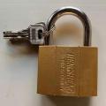 Pad Lock 63MM (Golden Color). 