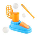 【BestGO】Children's baseball pitching machine sports game boys and girls pop-up pitching machine baseball toy. 