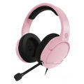 STEALTH PANTHER Over Ear Gaming Headset with Flexible Mic - Blush. 