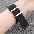 18mm 20mm 22mm 24mm Quick Release Weave Nylon Strap Stainless Steel Hoop Buckle Watch Band Men Women Waterproof Wrist Bracelet. 