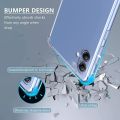 Samsung Galaxy A05 Clear Transparent Case Soft Flexible Silicone Back Cover Anti Drop Shockproof Case with Reinforced edge Bumper Corner for Samsung Galaxy A05 (Clear). 