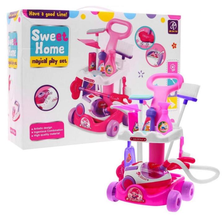 Home Sweet house keeping vacuum cleaner magical toy set for Kids