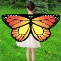 Butterfly Wings Kids Butterfly Dress Up Wings Girls Fairy Wings Toddler Dress Up Costume Rainbow/Blue Butterfly Wing Fairy Shawl. 