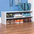 Toheed wood 6 pair stack able  shoes rack. 