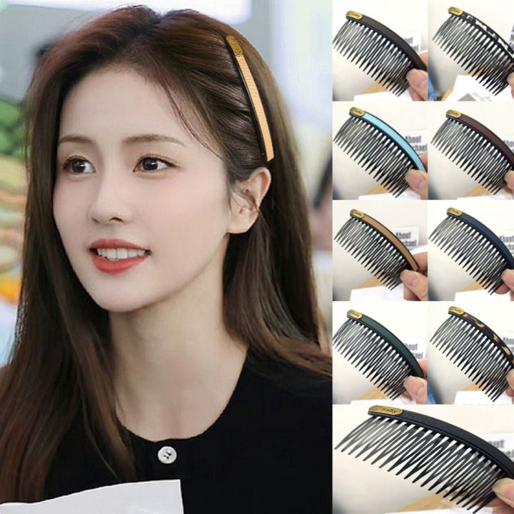 Fresh U Shape Hair Styling Comb Bear Fixed Combs Fixed Combs Inserted ...