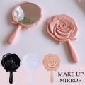 New Flower Knows Series Makeup Mirror Hand-held Mirror Makeup Tool Portable Small Mirror to Carry Handle Mirror. 