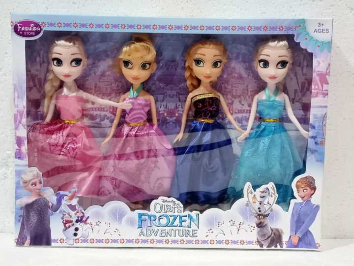 Olaf's%20frozen%20adventure%20Doll%204%20PCs%20toy%20for%20kid's%20-%20Image%205