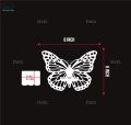 Dotz Brand Decorative Butterfly Wall Shelf, Decoration Candlestick, Wall Décor Ideas, Wooden Wall Shelves. 