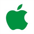 Apple Logo Sticker for Mobile. 