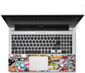 Doodles Universal Laptop Back Skin-Laptop Skin Vinyl Sticker Decal, 13 13.3 14.6 15 15.4 15.6 inch Laptop Skin Sticker Cover For All Laptops. 